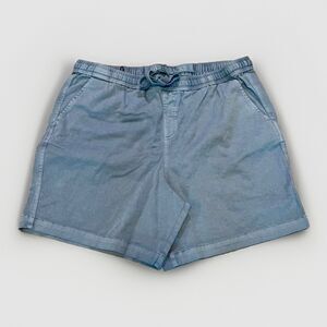 Original Paperbacks Shorts Mens 2XL Blue Chino Casual Stretch Cotton Pull-on